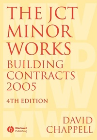 Abbildung von: The JCT Minor Works Building Contracts 2005 - Wiley