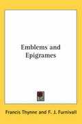 Cover: Emblems and Epigrames - Kessinger Publishing Co