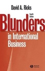 Cover: Blunders in International Business - Wiley-Blackwell