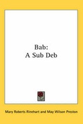 Cover: Bab - Kessinger Publishing Co