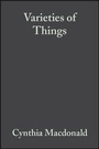 Cover: Varieties of Things - Wiley-Blackwell