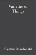 Cover: Varieties of Things - Wiley-Blackwell