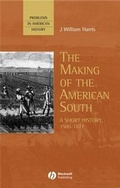Cover: The Making of the American South - Wiley-Blackwell