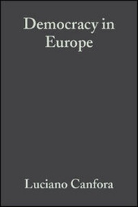 Enlarge image Cover: Democracy in Europe - Wiley-Blackwell