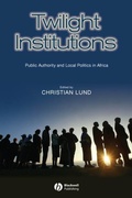 Cover: Twilight Institutions - Wiley