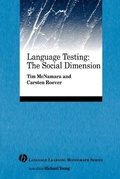 Cover: Language Testing - Wiley
