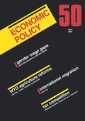 Cover: Economic Policy 50 - Wiley