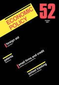 Cover: Economic Policy 52 - Wiley