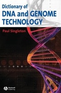 Cover: Dictionary of DNA and Genome Technology - Wiley-Blackwell