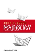 Cover: How To Write in Psychology - Wiley
