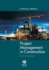 Enlarge image Cover: Project Management in Construction - Wiley-Blackwell