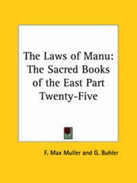 Enlarge image Cover: The Laws of Manu - Kessinger Publishing Co