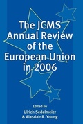 Cover: The JCMS Annual Review of the European Union in 2006 - Wiley