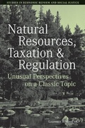 Cover: Natural Resources, Taxation, and Regulation - Wiley