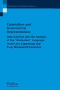 Cover: Colonialism and Grammatical Representation - Wiley