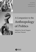 Cover: A Companion to the Anthropology of Politics - Wiley