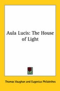 Cover: Aula Lucis - Kessinger Publishing