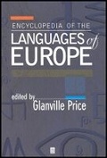 Cover: Encyclopedia of the Languages of Europe - Wiley-Blackwell