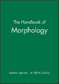Enlarge image Cover: The Handbook of Morphology - Wiley-Blackwell
