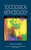 Cover: Sociological Methodology, Volume 36, 2006 - Wiley-Blackwell