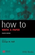 Cover: How to Write a Paper - Wiley-Blackwell