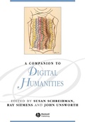 Cover: A Companion to Digital Humanities - Wiley