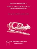 Cover: Special Papers in Palaeontology, Evolution and Palaeobiology of Early Sauropodomorph Dinosaurs - Wiley