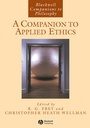 Cover: A Companion to Applied Ethics - Wiley-Blackwell