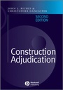 Cover: Construction Adjudication - Wiley-Blackwell