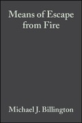 Cover: Means of Escape from Fire - Wiley-Blackwell