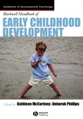 Cover: The Blackwell Handbook of Early Childhood Development - Wiley
