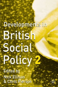 Enlarge image Cover: Developments in British Social Policy - Red Globe Press