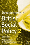 Cover: Developments in British Social Policy - Red Globe Press