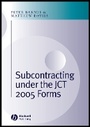 Cover: Subcontracting Under the JCT 2005 Forms - Wiley