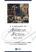 Cover: A Companion to American Fiction 1865 - 1914 - Wiley-Blackwell