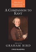 Cover: A Companion to Kant - Wiley-Blackwell