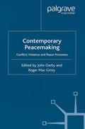 Cover: Contemporary Peace Making - Palgrave Macmillan