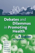 Cover: Debates and Dilemmas in Promoting Health - Red Globe Press