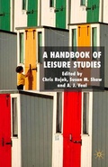Cover: A Handbook of Leisure Studies - Palgrave Macmillan