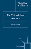Cover: The West and China Since 1500 - Palgrave Macmillan
