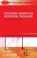 Cover: Designing Workplace Mentoring Programs - Wiley