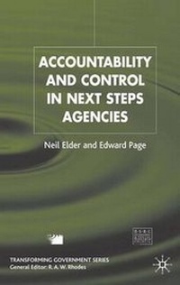 Enlarge image Cover: Accountability and Control in Next Steps Agencies - Palgrave MacMillan