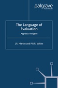 Cover: The Language of Evaluation - Palgrave Macmillan