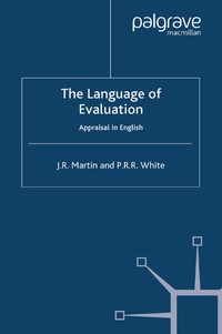 Enlarge image Cover: The Language of Evaluation - Palgrave Macmillan