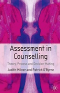 Cover: Assessment in Counselling - Red Globe Press