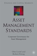 Cover: Asset Management Standards - Palgrave Macmillan