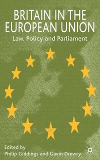 Enlarge image Cover: Britain in the European Union - Palgrave Macmillan