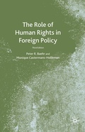Cover: The Role of Human Rights in Foreign Policy - Palgrave Macmillan