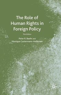 Enlarge image Cover: The Role of Human Rights in Foreign Policy - Palgrave Macmillan