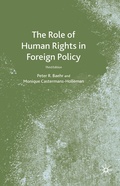 Cover: The Role of Human Rights in Foreign Policy - Palgrave Macmillan